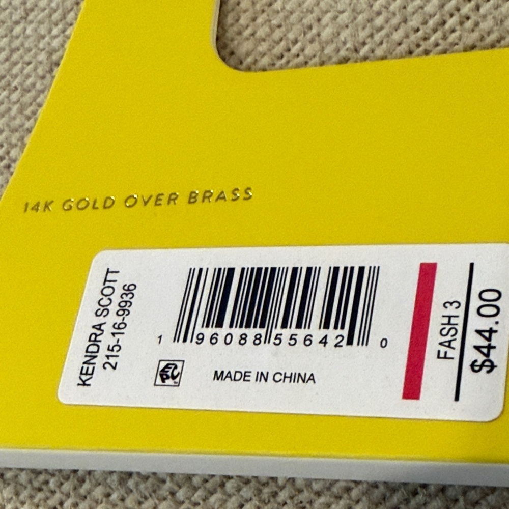 Kendra Scott Anna Gold Heart FiligreeMulti Strand Necklace/NWT - Picture 8 of 11
